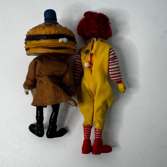 Vtg 1976 Remco McDonald's McDonaldland Figured Big Mac (no clothing) & Ronald - Picture 5 of 9
